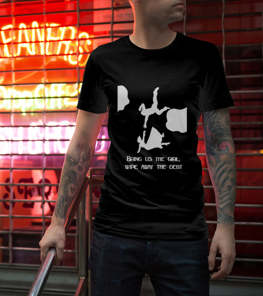 Bioshock Infinite Bring Us The Girl Wipe Away The Debt Falling T-Shirt