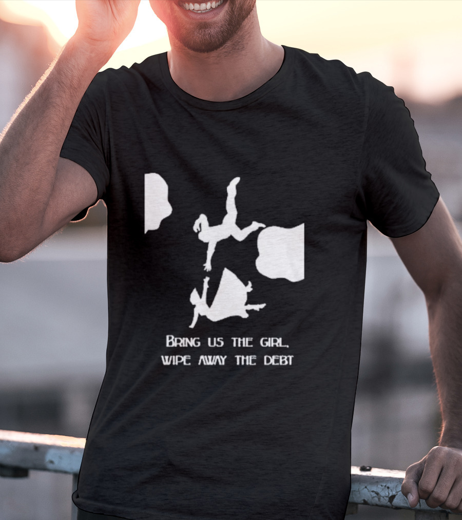 Bioshock Infinite Bring Us The Girl Wipe Away The Debt Falling T-Shirt