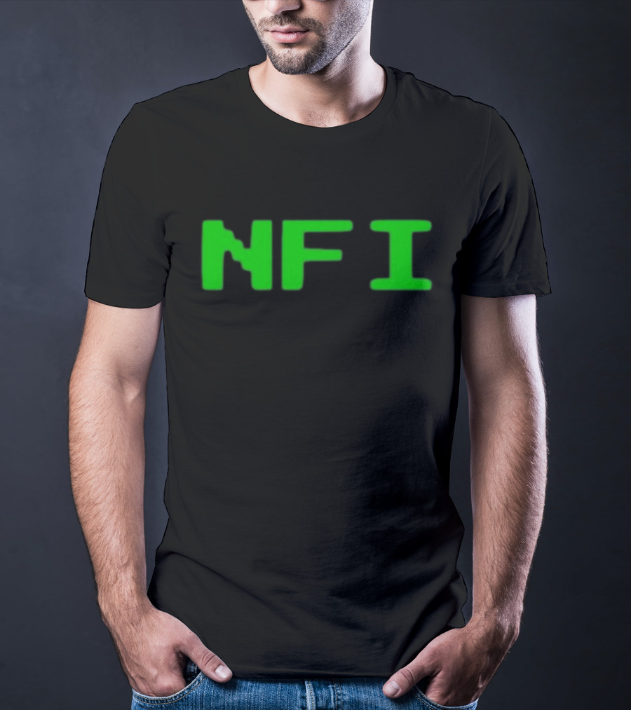 Ewanmitchellitalia Warchild NFI Green Text T-Shirt
