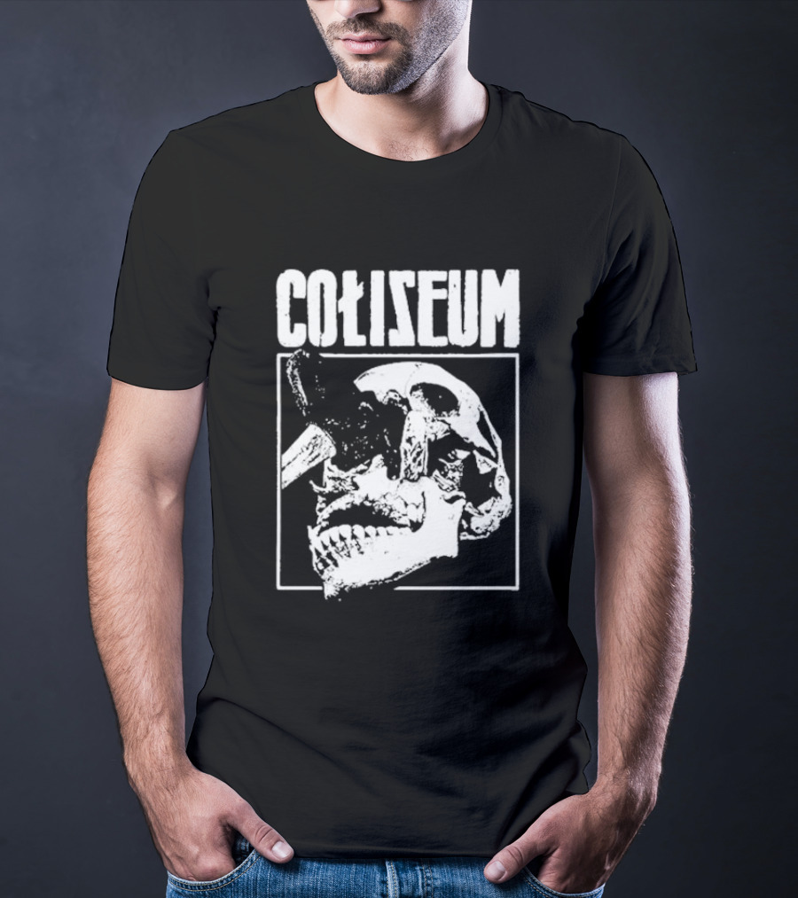 Coliseum Skull With Hammer T-Shirt