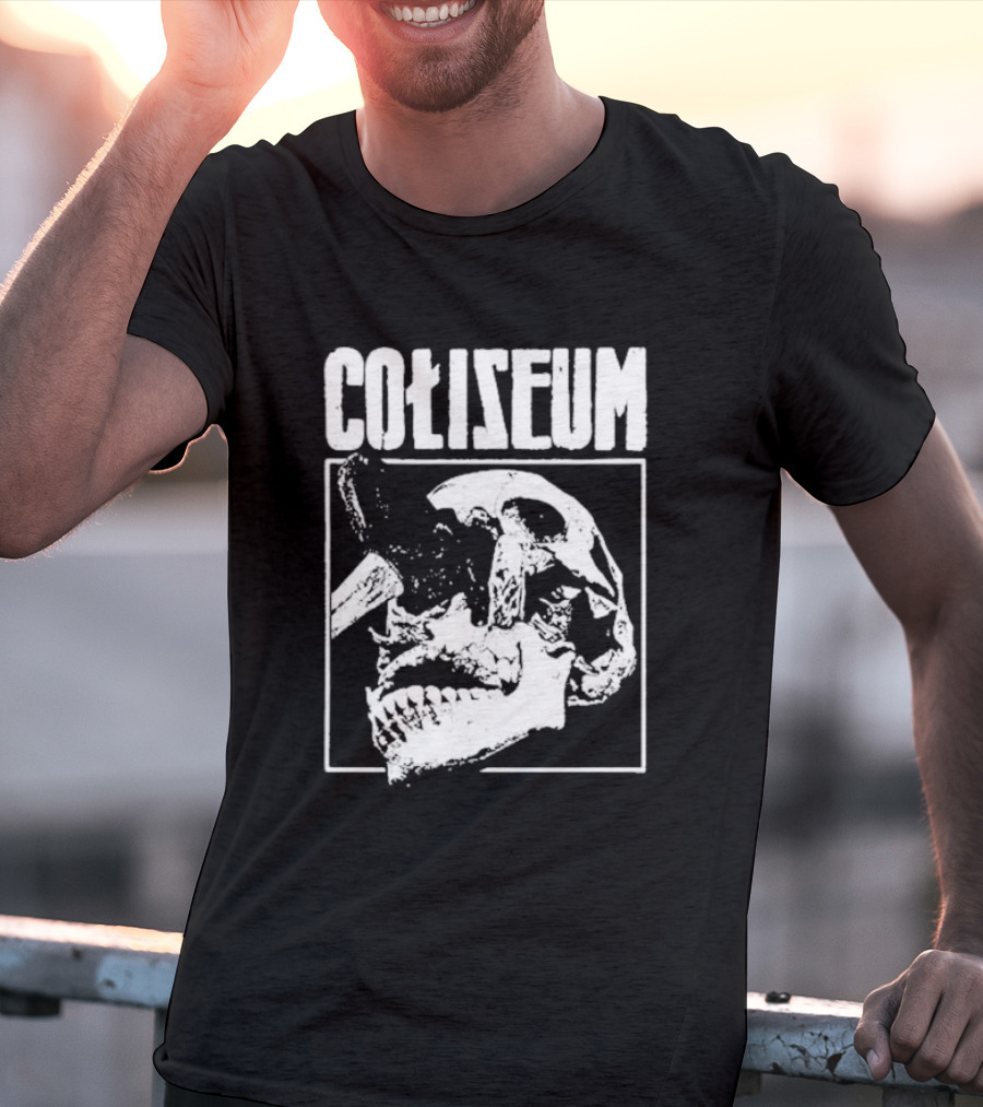 Coliseum Skull With Hammer T-Shirt