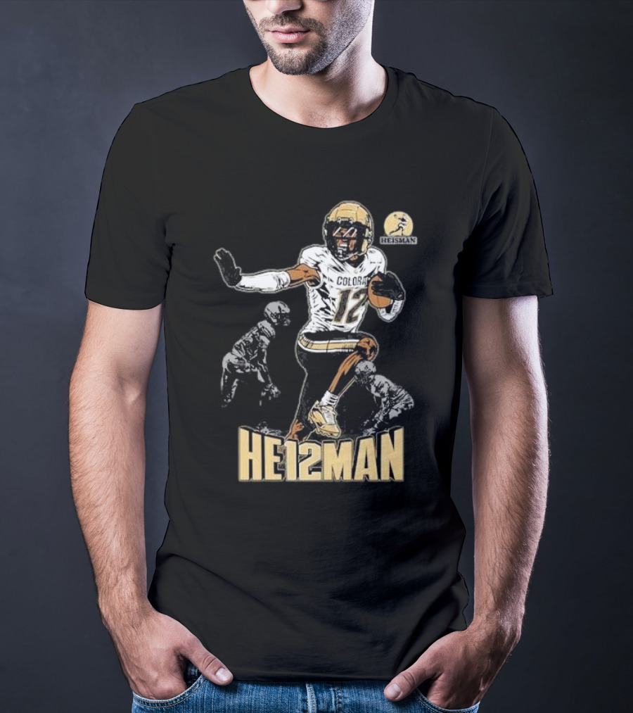 Heisman Colorado Football He12man Winner Travis Hunter T-Shirt