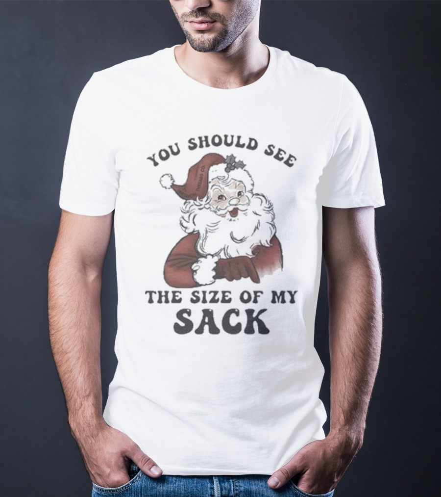Santa Claus You Should See The Size Of My Sack T-Shirt