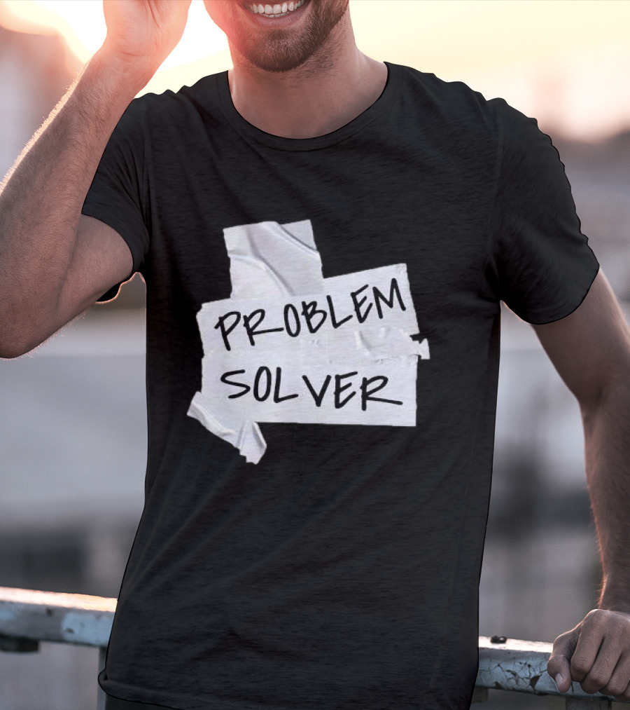 Problem Solver Silver Duct Tape Solution T-Shirt