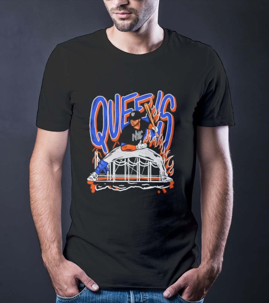 Soto Shuffle Queens NYC Baseball Bridge T-Shirt