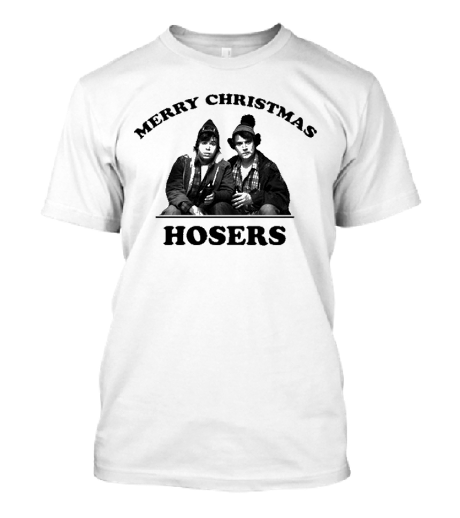Merry Christmas Hosers Craig Baird Duo Holiday Iconic Reference T-Shirt
