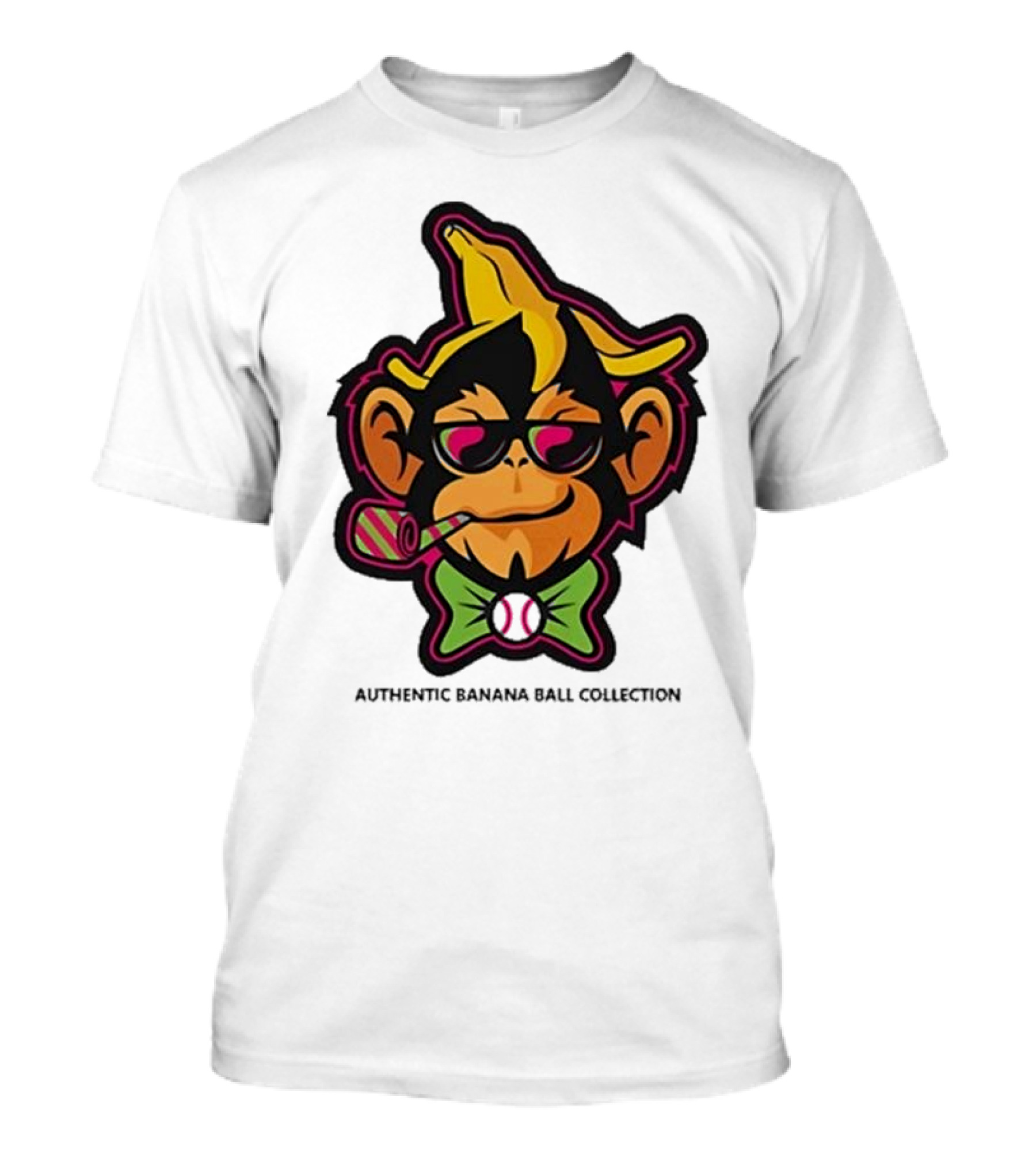 Party Animals Banana Ball Collection With Sunglasses And Pipe T-Shirt