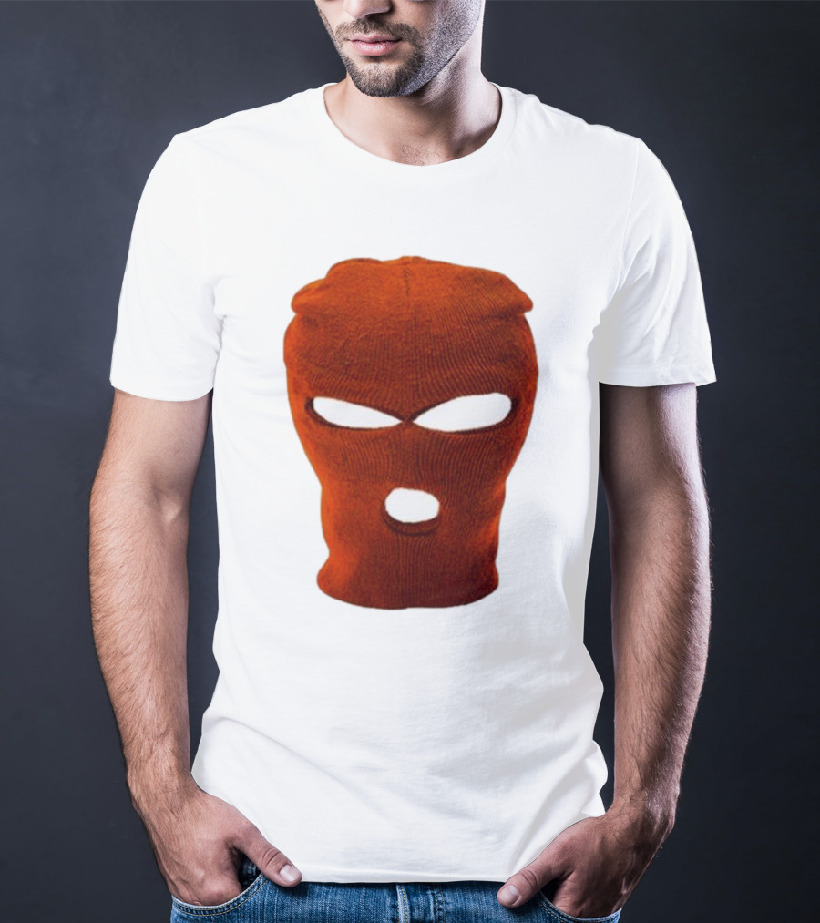 Nobigdyl Rob Hell Red Ski Mask T-Shirt
