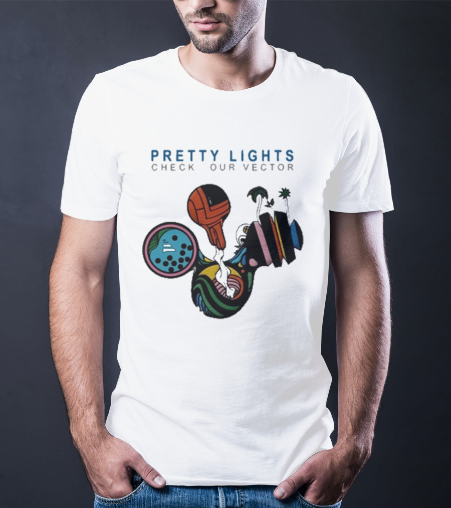 Pretty Lights Check Our Vector New T-Shirt