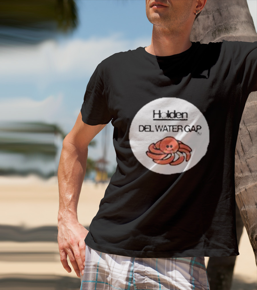 Holden Del Water Gap Octopus Fruit Sticker T-Shirt