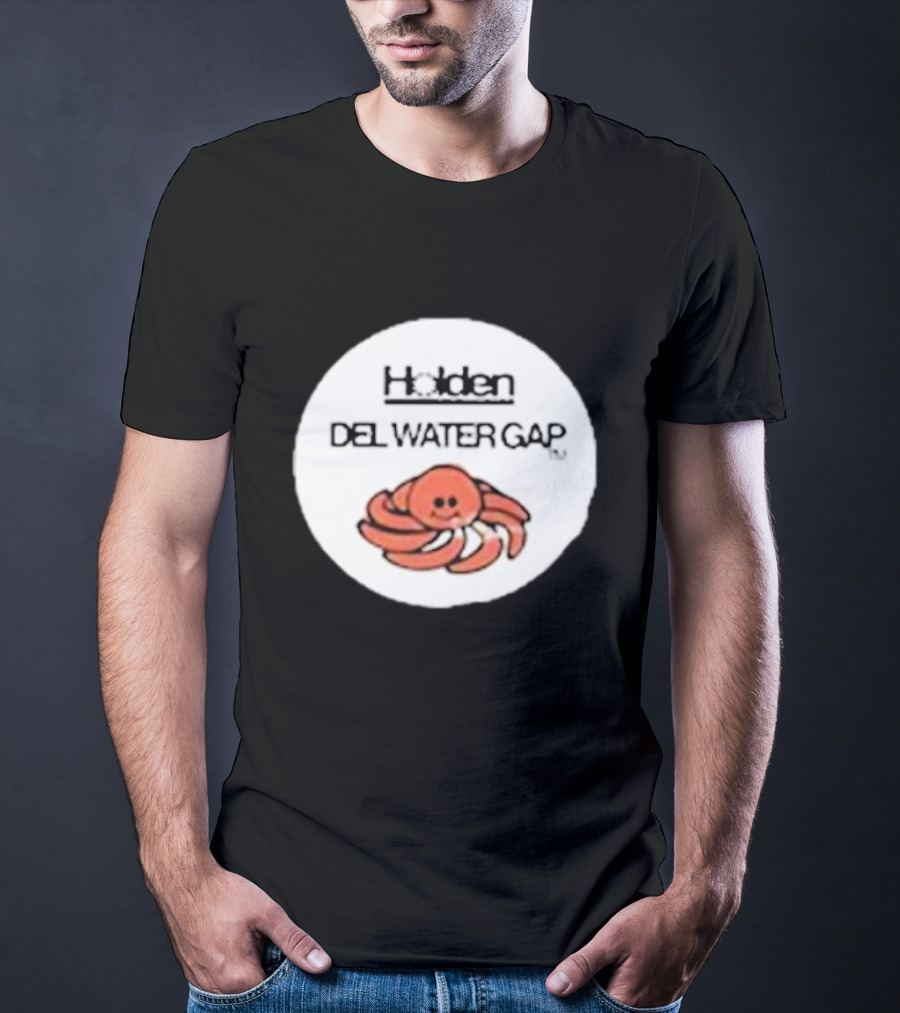 Holden Del Water Gap Octopus Fruit Sticker T-Shirt