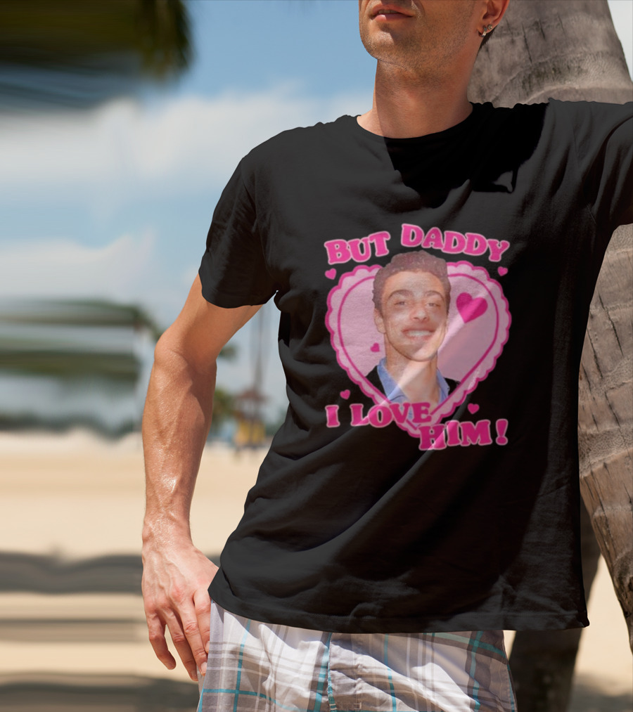 Luigi Mangione But Daddy I Love Him Heart T-Shirt