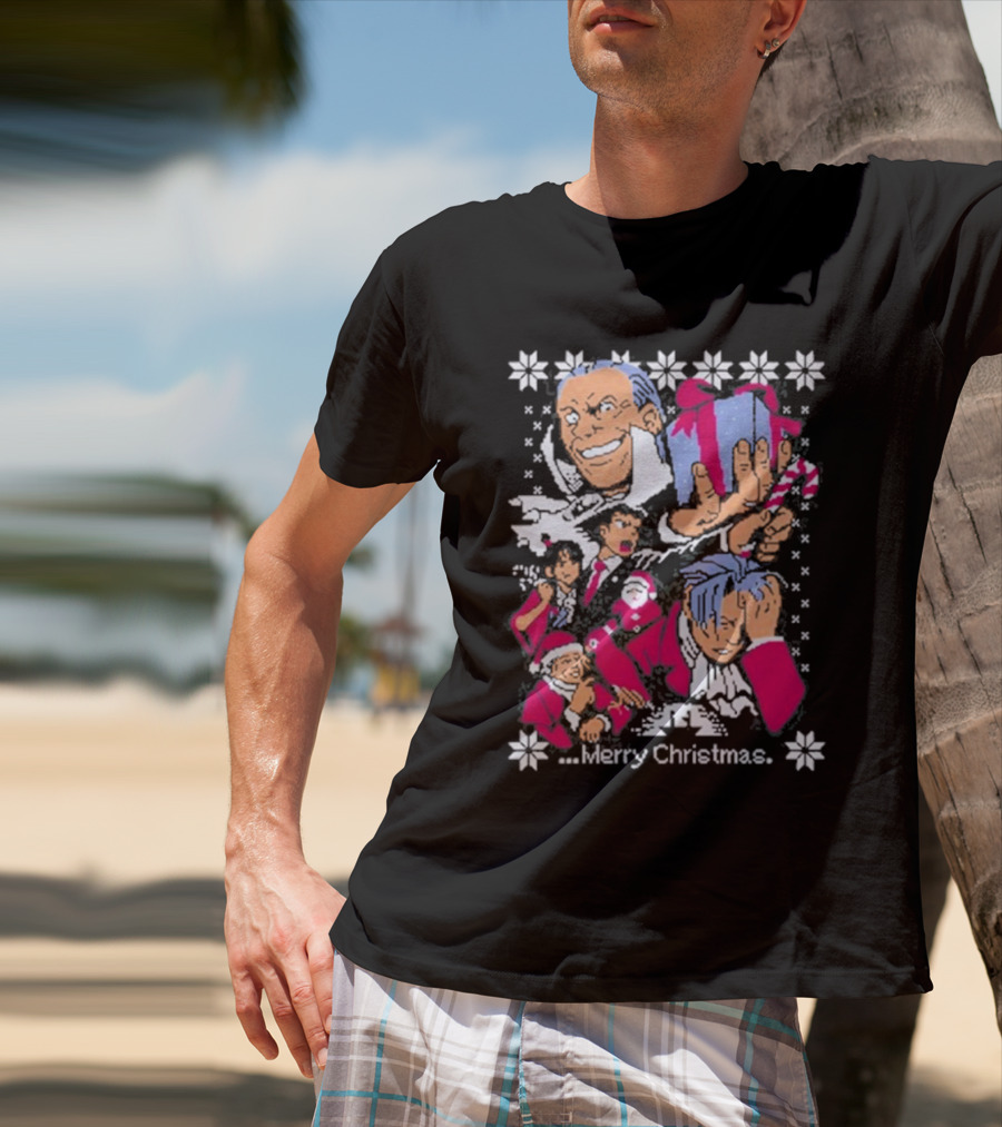 Merry Christmas Turnabout With Nina Matsumoto Characters T-Shirt