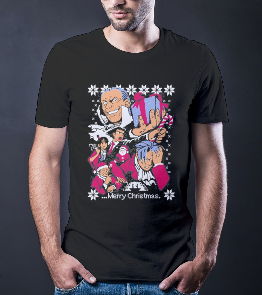 Merry Christmas Turnabout With Nina Matsumoto Characters T-Shirt