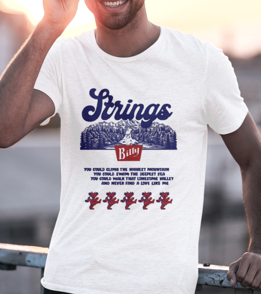 Strings Billy Mountain Valley Dancing Bears T-Shirt