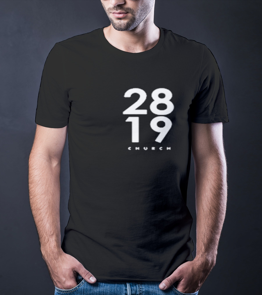 Philip Anthony Mitchell 2819 Church Minimalist Number T-Shirt