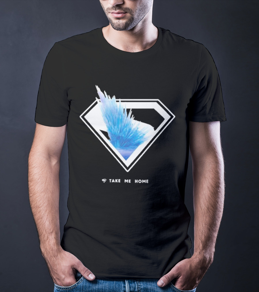 Uperman 2025 Take Me Home Ice Crystal Diamond Emblem T-Shirt