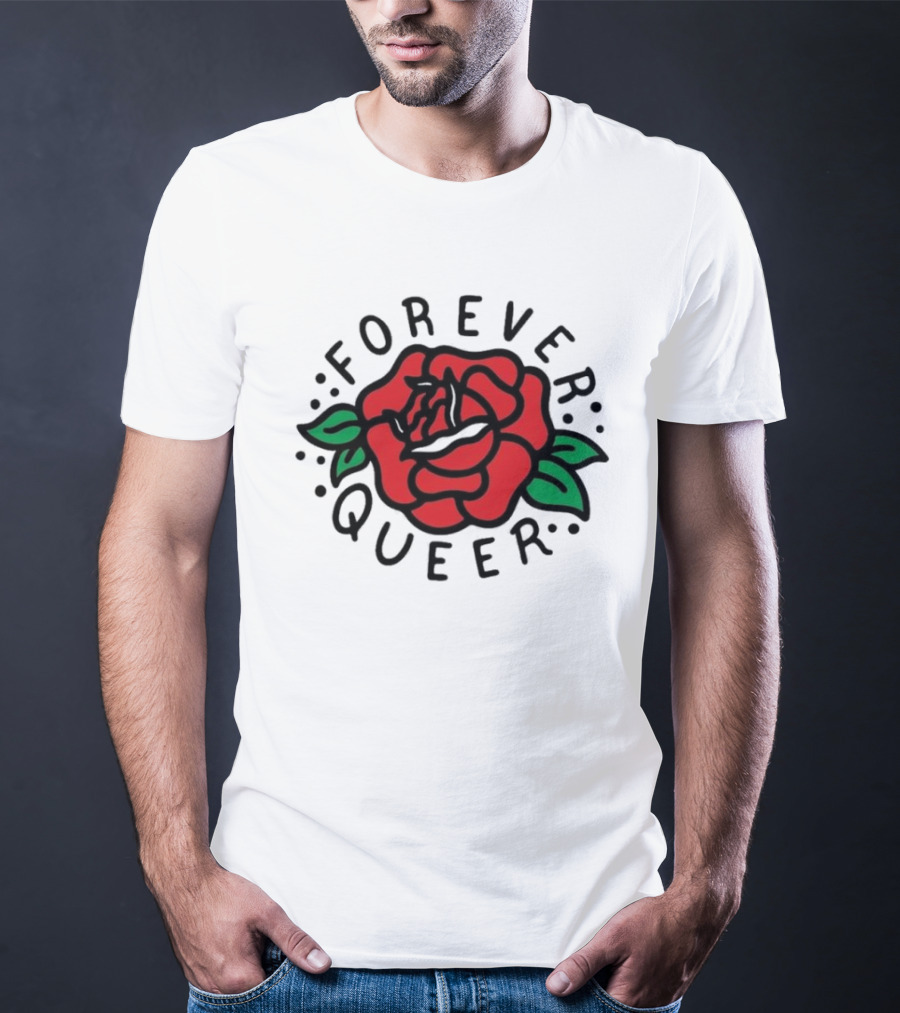 Forever Queer Red Rose T-Shirt