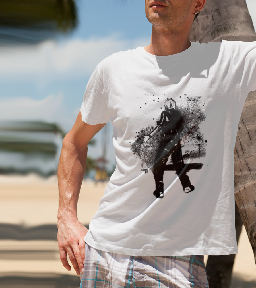 Lil Tjay Way Out The Hood Black And White Urban T-Shirt