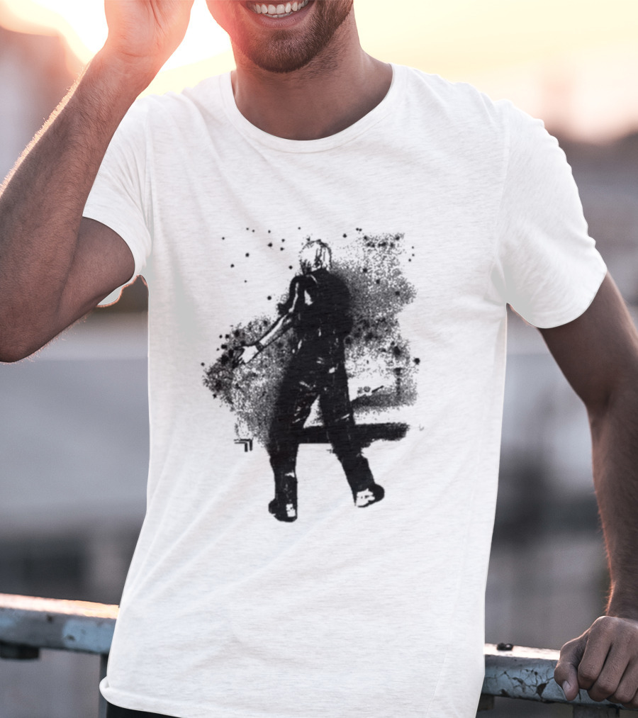 Lil Tjay Way Out The Hood Black And White Urban T-Shirt