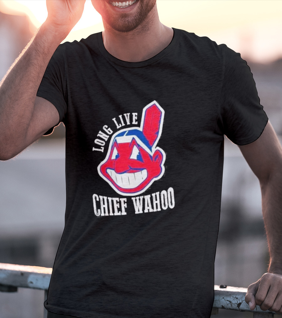 Long Live Chief Wahoo Cleveland Indians Vintage T-Shirt