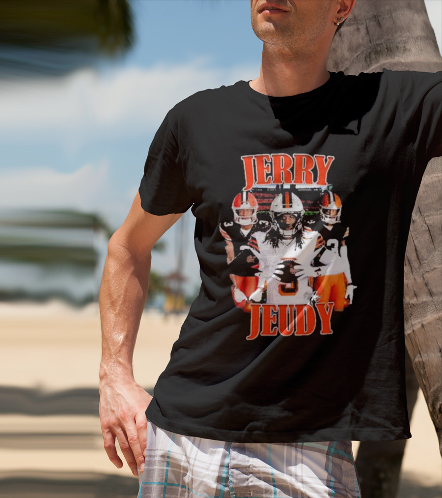 Jerry Jeudy Cleveland Browns Game Day Football Players T-Shirt