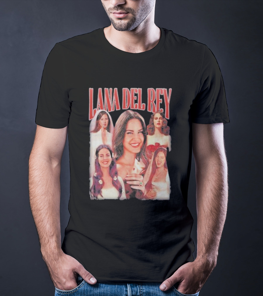 Lana Del Rey Iconic Collage T-Shirt