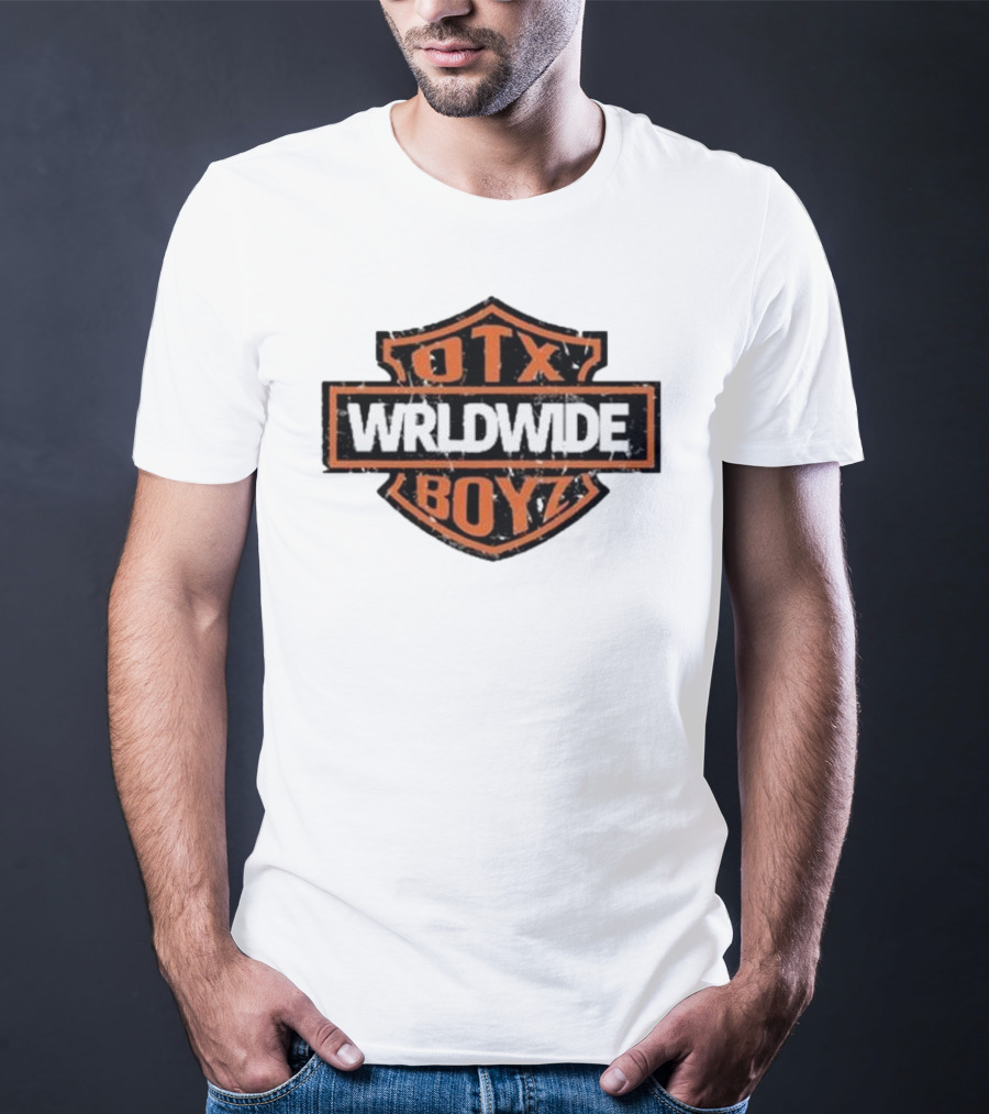 Otxboyz Wrldwide Emblem Geezyworld T-Shirt