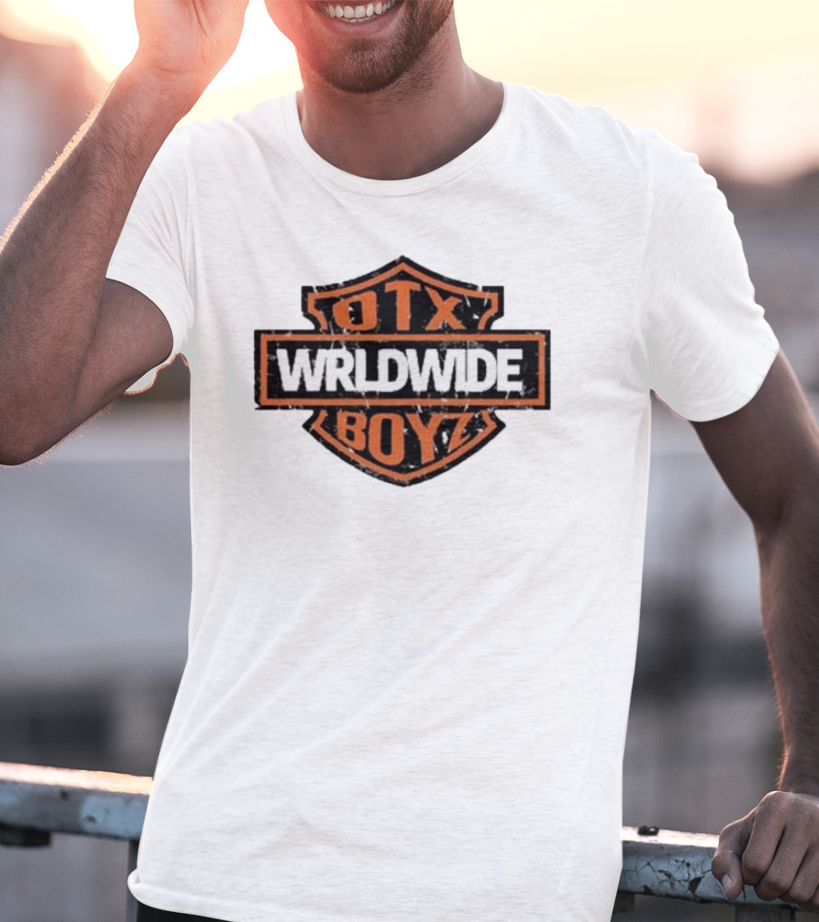 Otxboyz Wrldwide Emblem Geezyworld T-Shirt