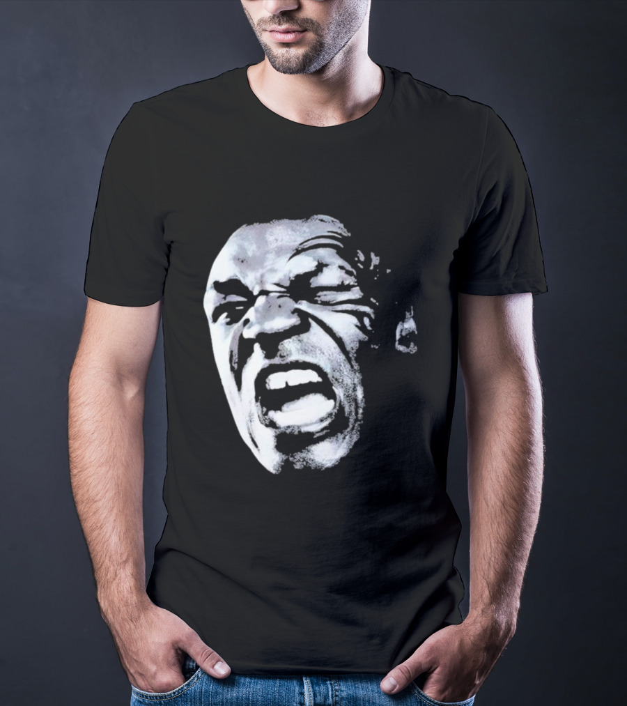 Lean And Mean Mike Tyson Expression Face T-Shirt