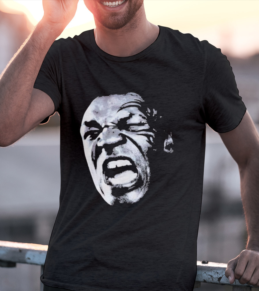 Lean And Mean Mike Tyson Expression Face T-Shirt