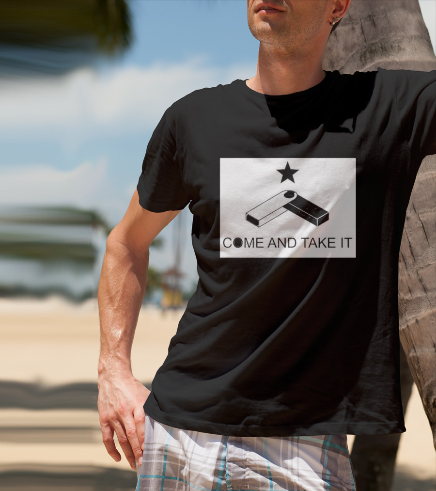 Come And Take It USB Stick Meme By Punk 6529 T-Shirt