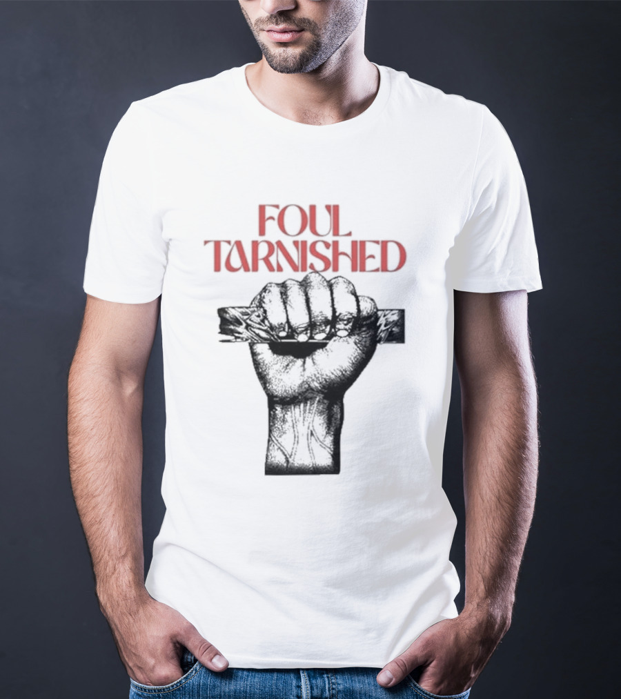 Foul Tarnished Raskolapparel Power Grip Print T-Shirt