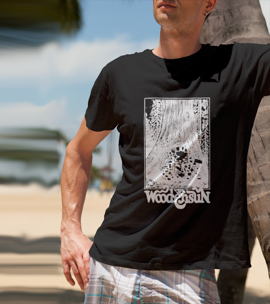 Woodensun Enchanted Realm Beneath The Giant Tree T-Shirt
