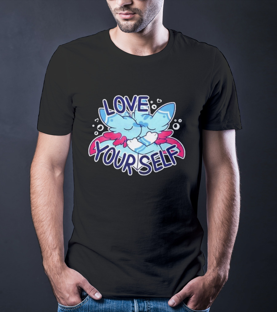 Love Yourself Cute Sylveon Embrace T-Shirt