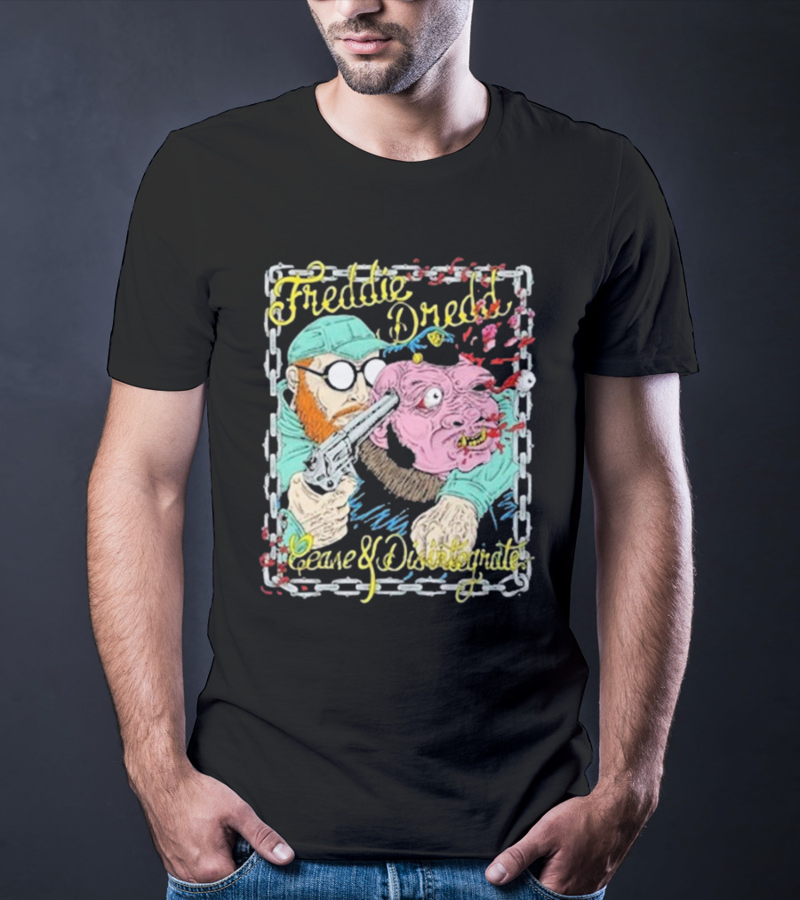 Freddie Dredd Cease And Disintegrate Piggy T-Shirt