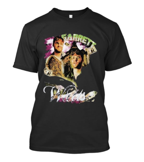 Garett Watts 90's Rap Style Bootleg Design Dollar Bills T-Shirt