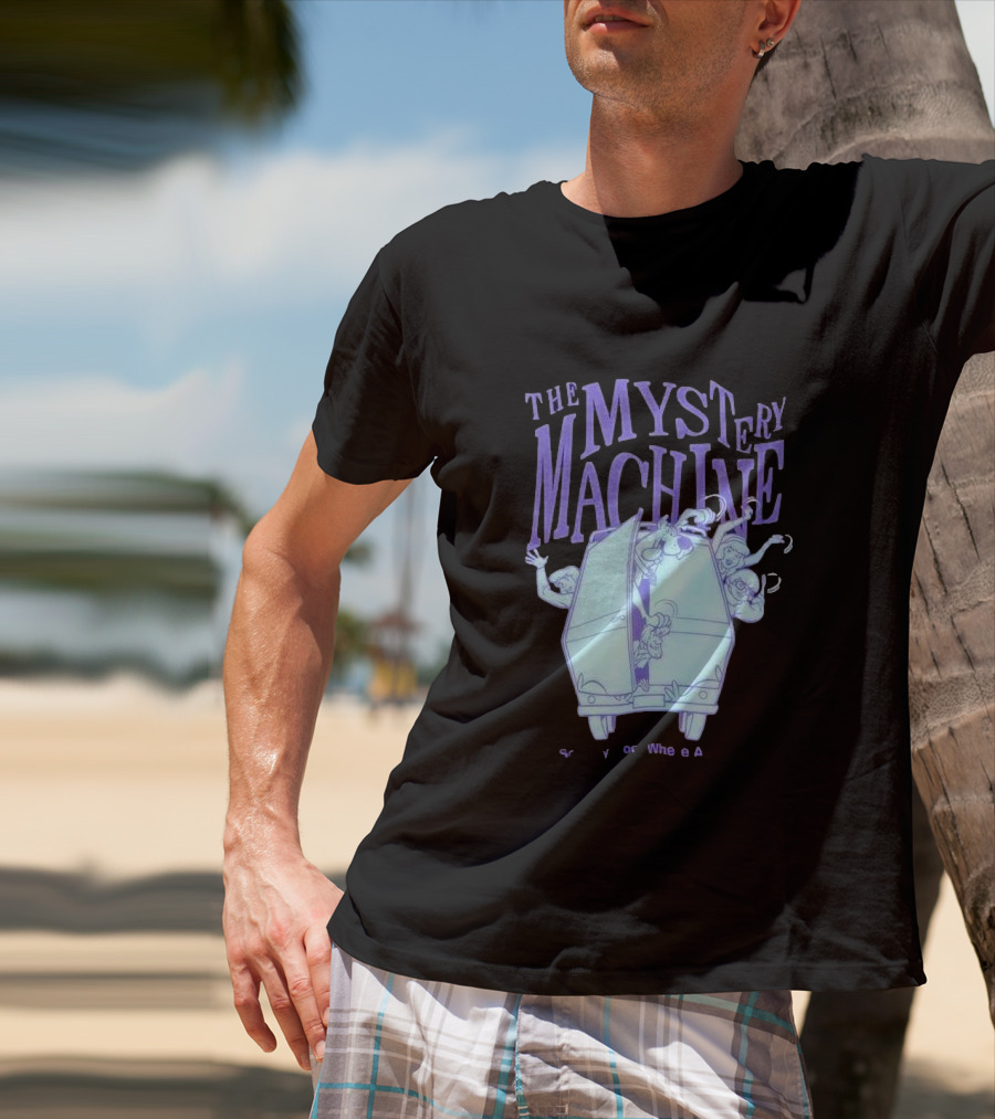 The Mystery Machine Scooby Doo Crew Tonal T-Shirt