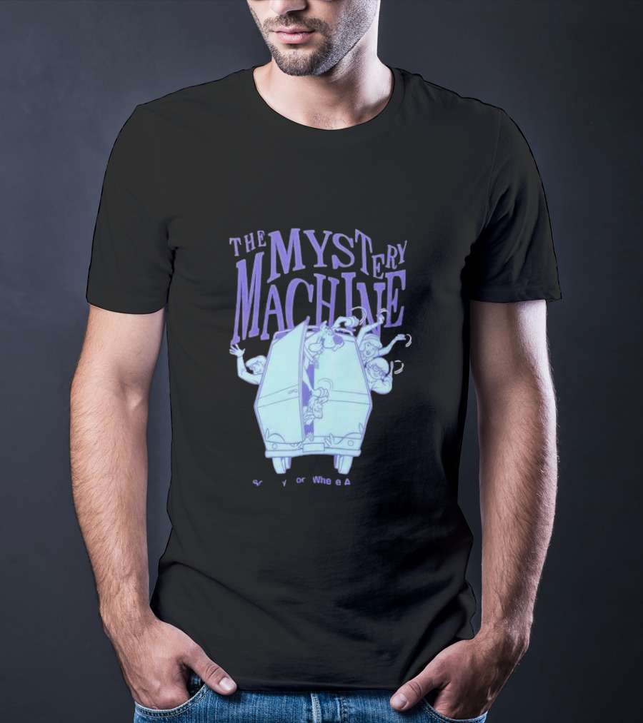 The Mystery Machine Scooby Doo Crew Tonal T-Shirt