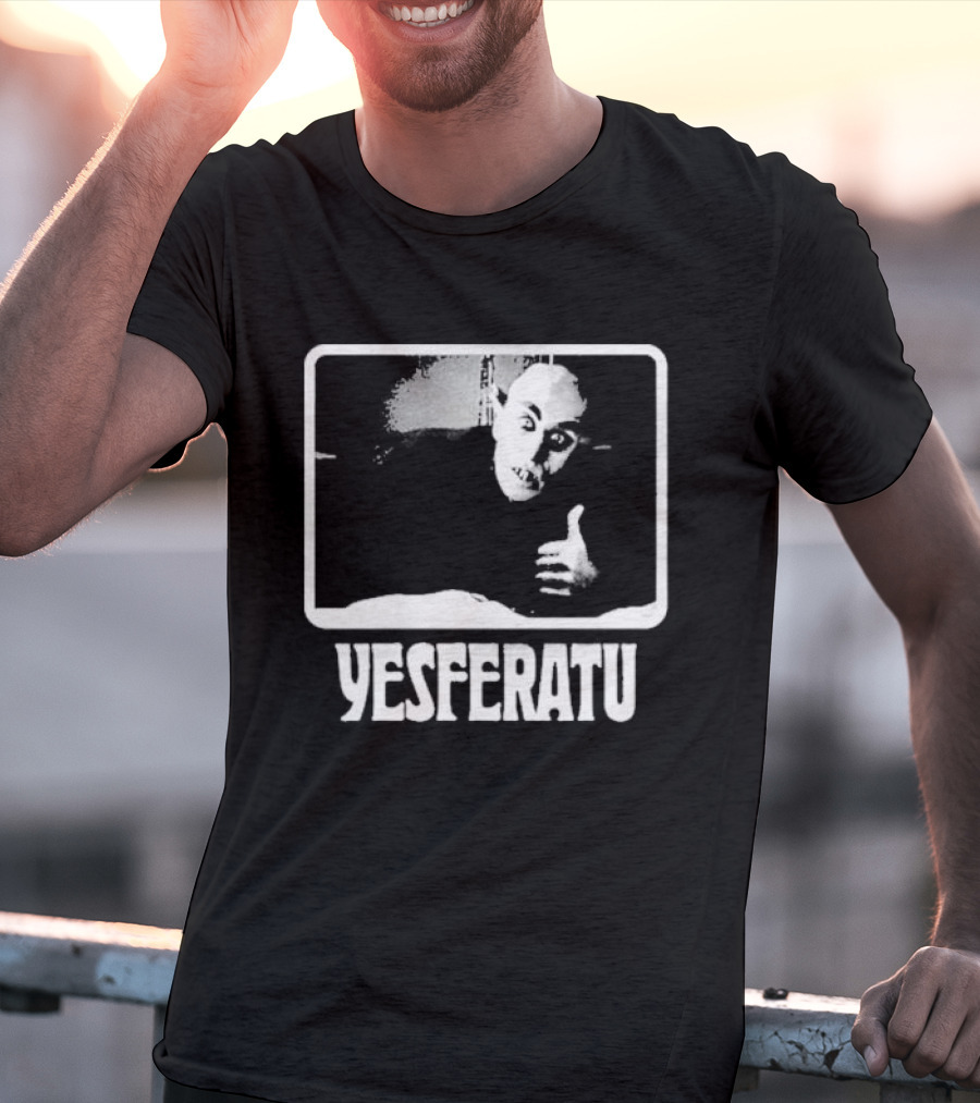 Seán Ono Lennon Yesferatu Nosferatu Vampire Thumbs Up T-Shirt