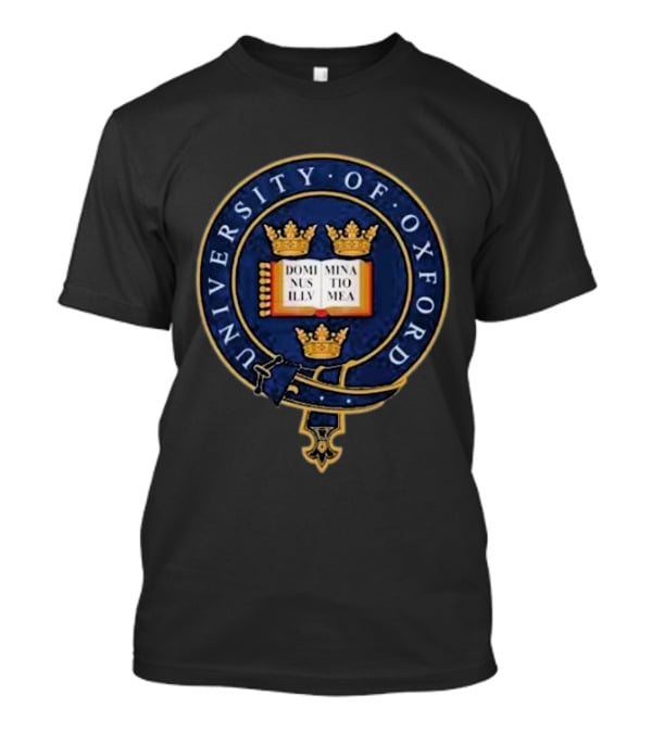 University Of Oxford Emblem Dominus Illuminatio Mea T-Shirt