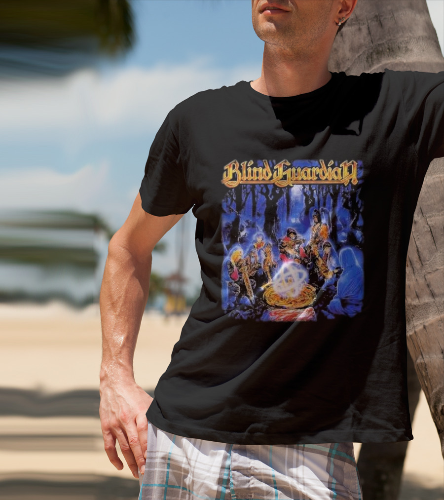 Blind Guardian Imagination From The Other Side Album Art Fantasy Gathering T-Shirt