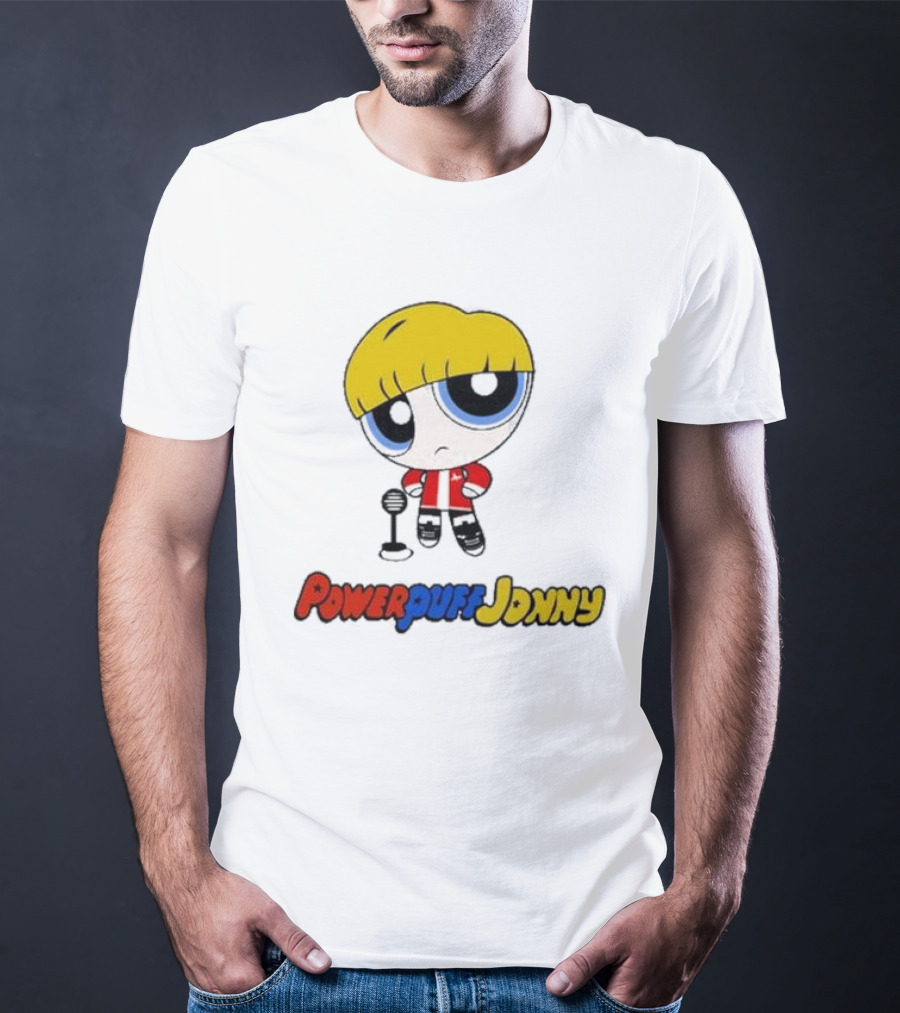 Powerpuff Johnny Microphone T-Shirt