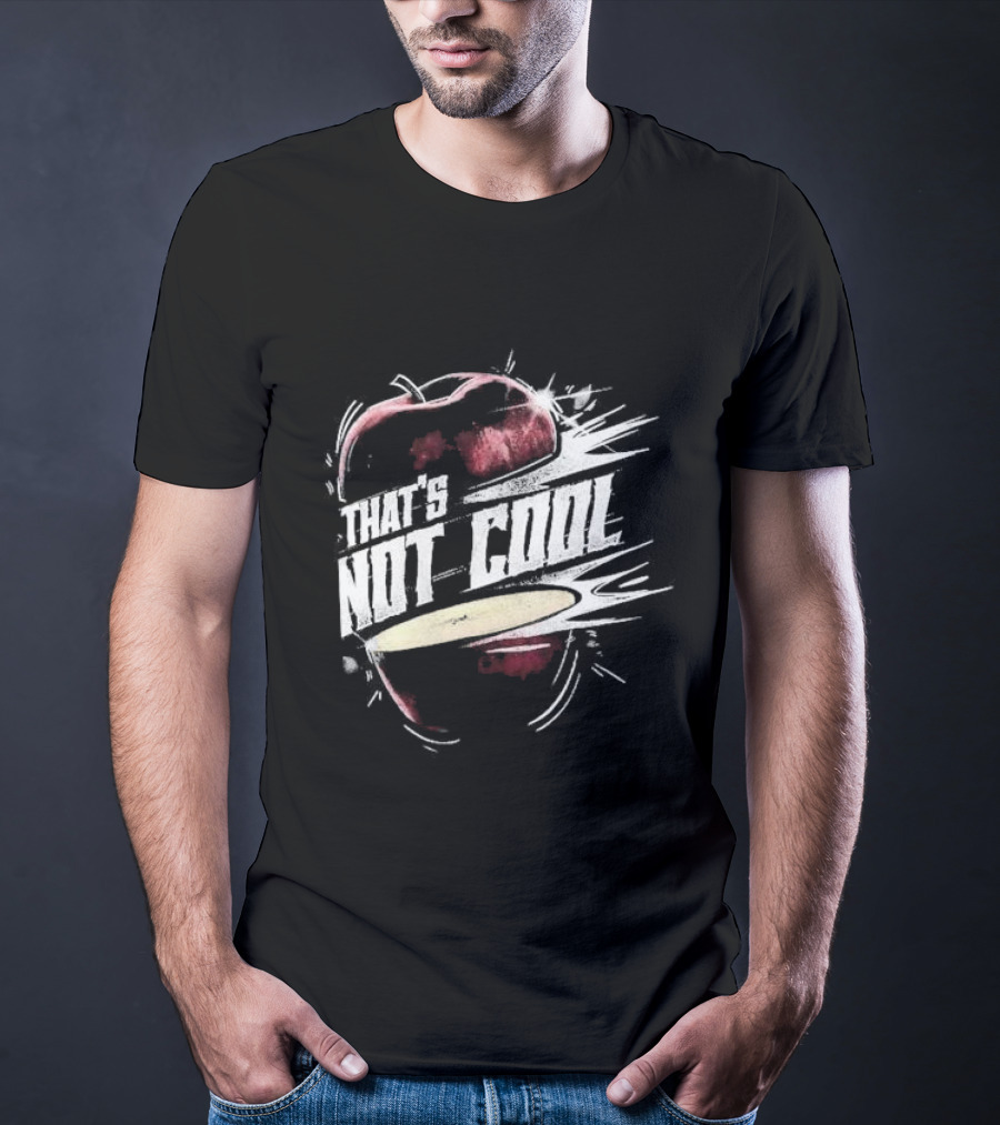 Carlito That's Not Cool Splattered Apple T-Shirt