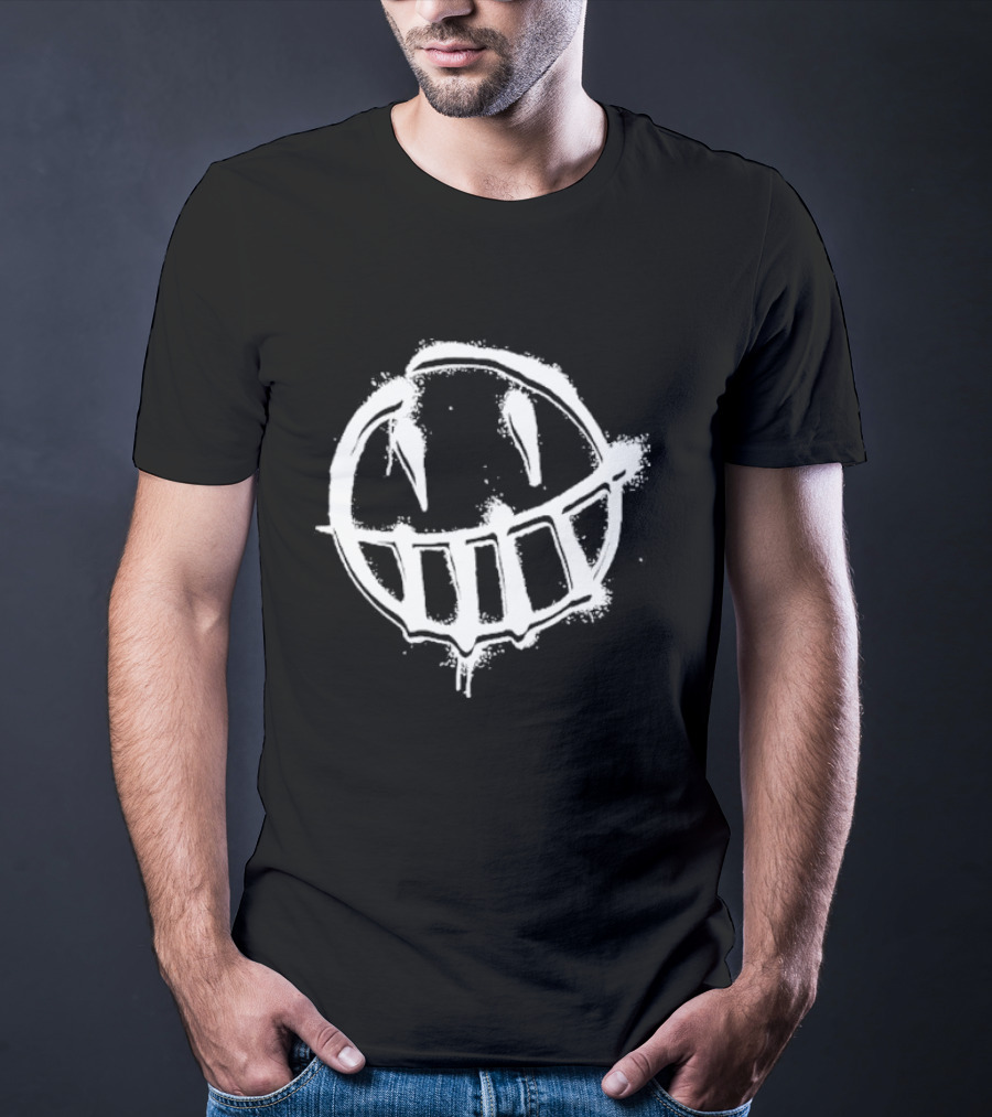 Spencers Online The Boys Graffiti Smiley Face T-Shirt