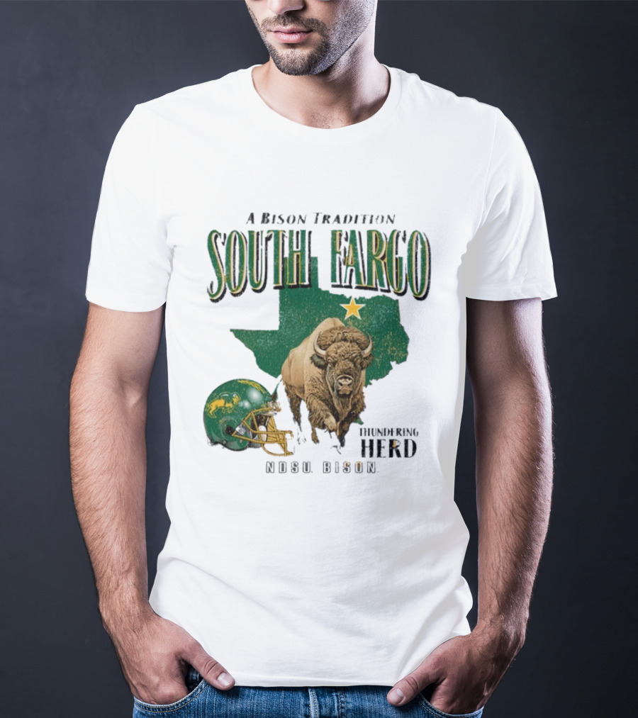 A Bison Tradition South Fargo Thundering Herd NDSU Bison T-Shirt