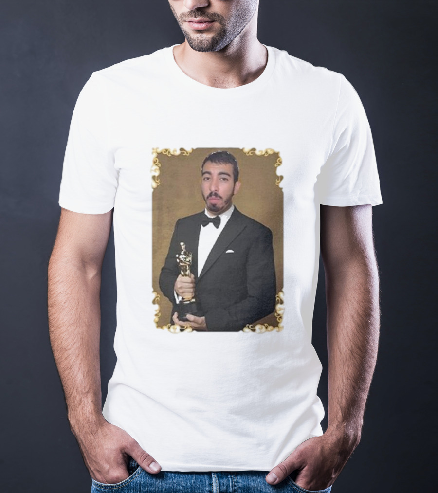 Saleh Jafarawi Mr Fafo Oscar Statue Award Winner T-Shirt