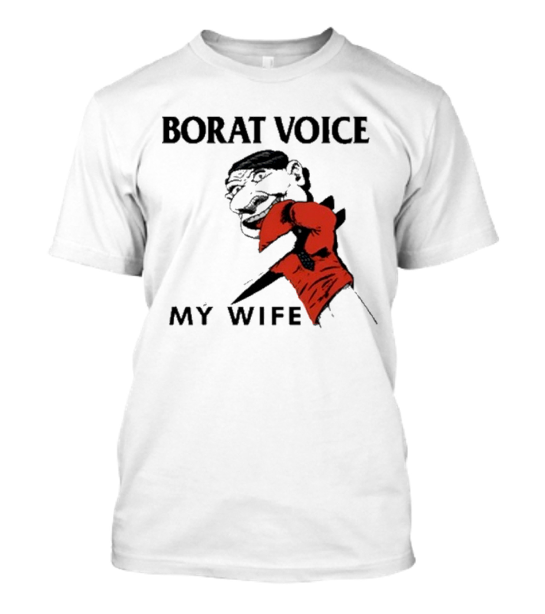 Matt Skiba Borat Voice My Wife Comic T-Shirt
