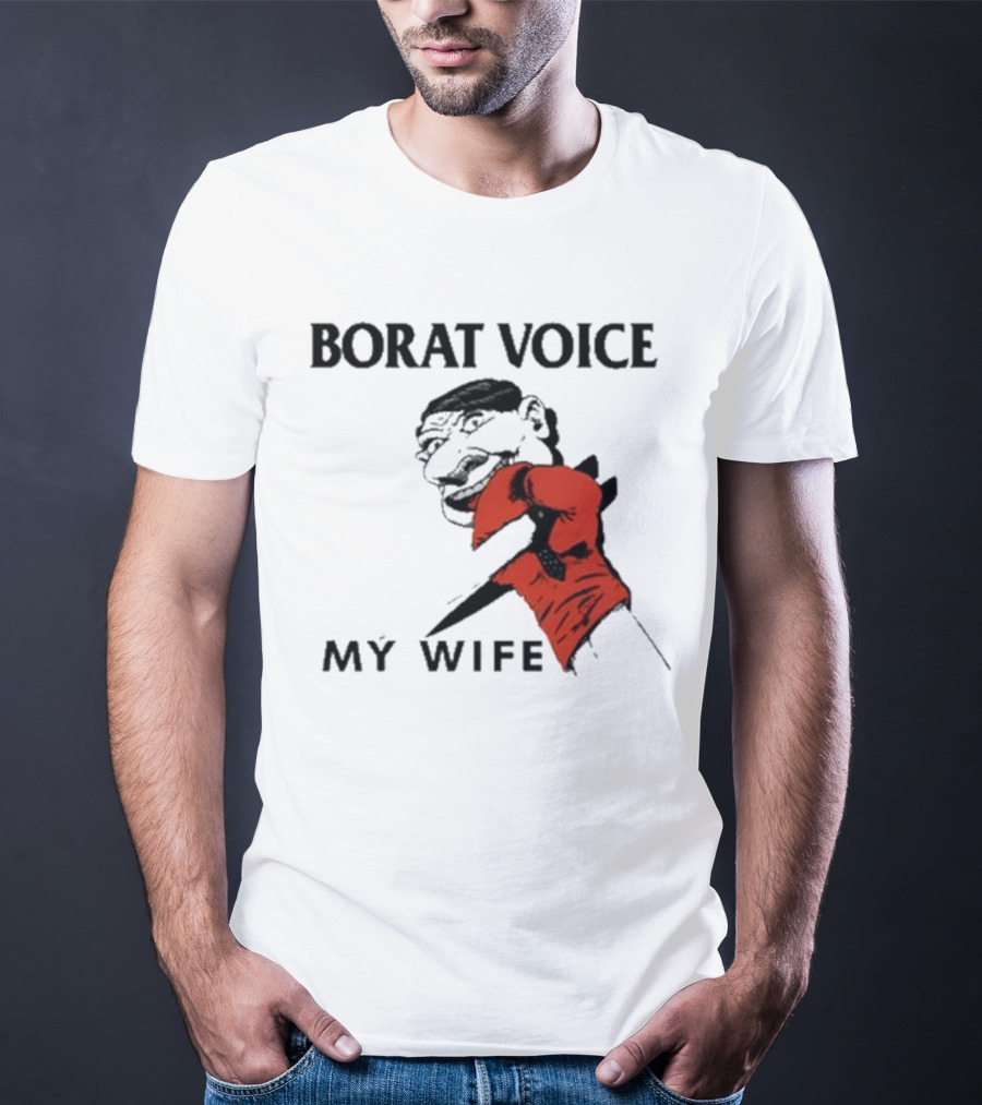 Matt Skiba Borat Voice My Wife Comic T-Shirt
