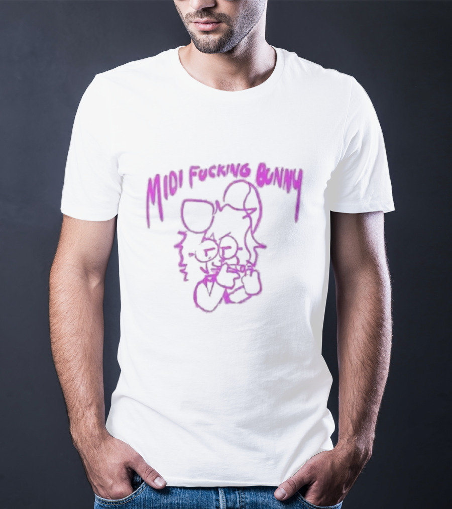 Midi Effin Bunny Effing Bunny Character T-Shirt